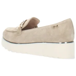 Beige loafers