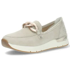 Beige loafers