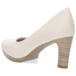 Beige pumps