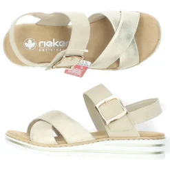 Beige sandalen