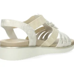 Beige sandalen
