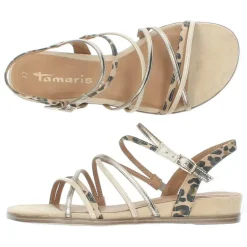 Beige sandalen