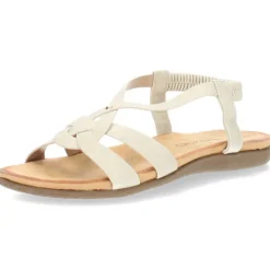 Beige sandalen