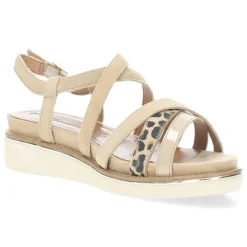 Beige sandalen