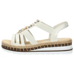 Beige sandalen