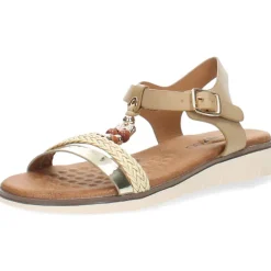 Beige sandalen