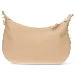 Beige schoudertas