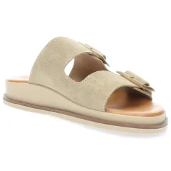 Beige slippers