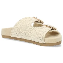 Beige slippers