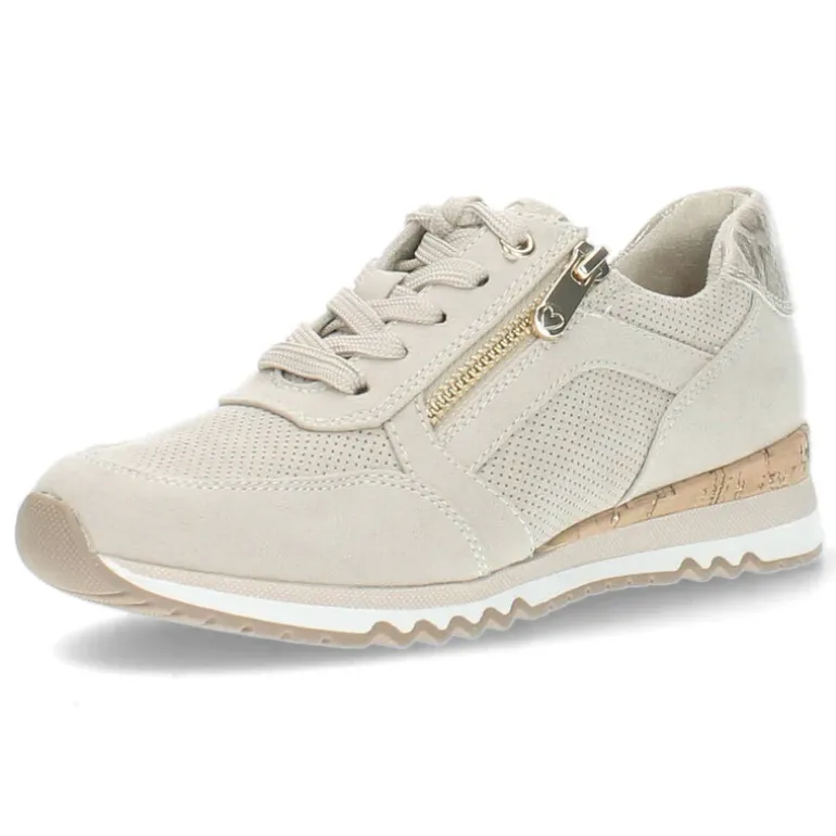 Beige sneakers