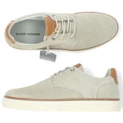 Beige veterschoenen