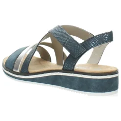 Blauwe sandalen
