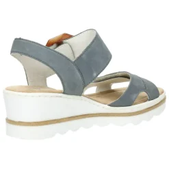 Blauwe sandalen