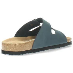 Blauwe slippers