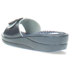 Blauwe slippers