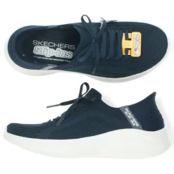 Blauwe sneakers