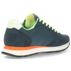 Blauwe sneakers