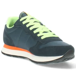 Blauwe sneakers