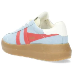 Blauwe sneakers