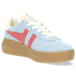 Blauwe sneakers