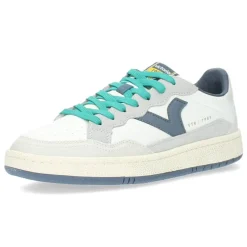 Blauwe sneakers