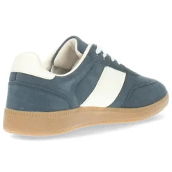 Blauwe sneakers