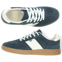 Blauwe sneakers