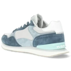 Blauwe sneakers