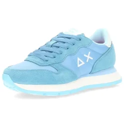 Blauwe sneakers