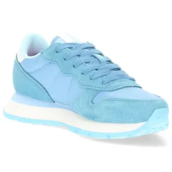 Blauwe sneakers