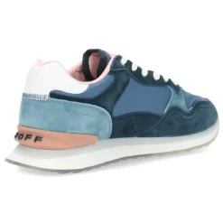 Blauwe sneakers