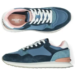 Blauwe sneakers
