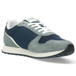 Blauwe sneakers