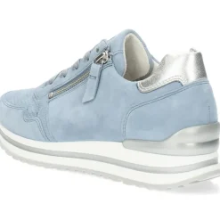 Blauwe sneakers