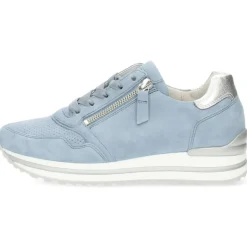Blauwe sneakers