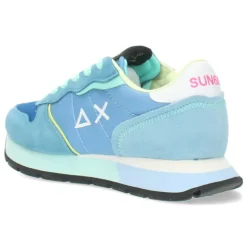 Blauwe sneakers