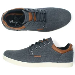Blauwe sneakers