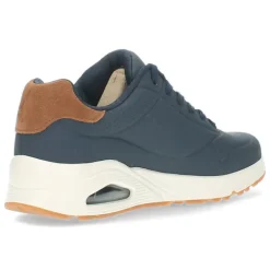 Blauwe sneakers