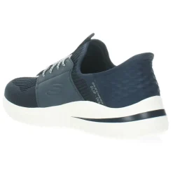 Blauwe sneakers