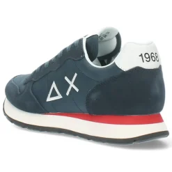 Blauwe sneakers