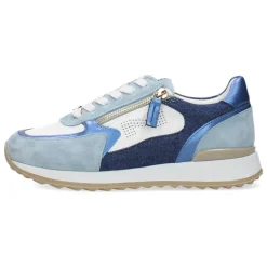 Blauwe sneakers