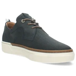 Blauwe veterschoenen