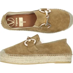 Bruine espadrilles
