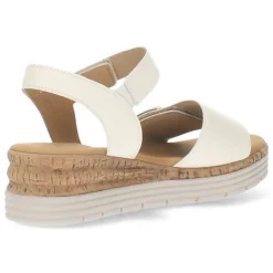 Crème kleurige sandalen