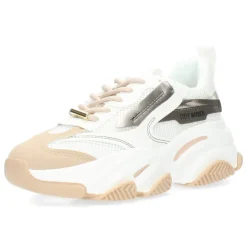 Crème kleurige sneakers