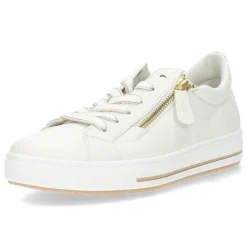 Crème kleurige sneakers