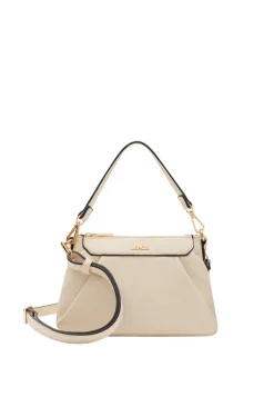 Crèmekleurige handtas