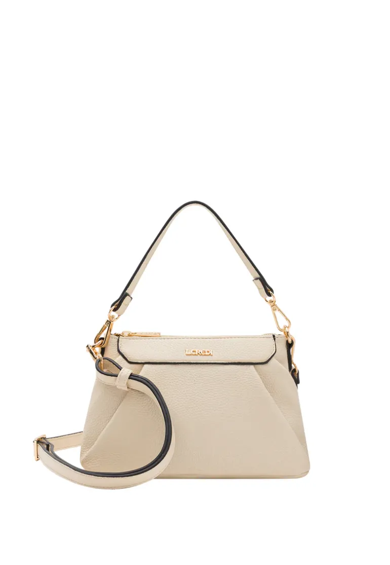 Crèmekleurige handtas