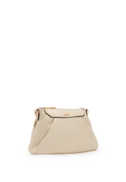 Crèmekleurige handtas