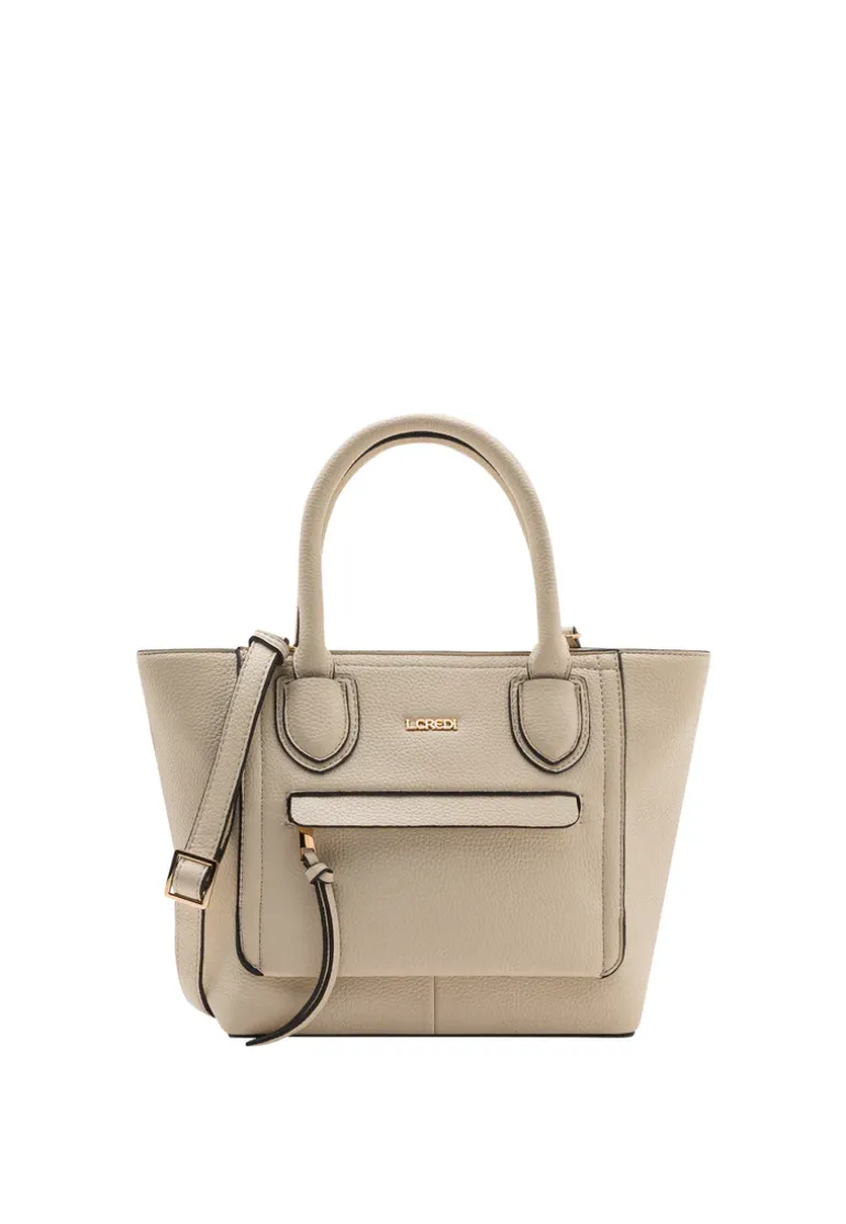 Crèmekleurige handtas